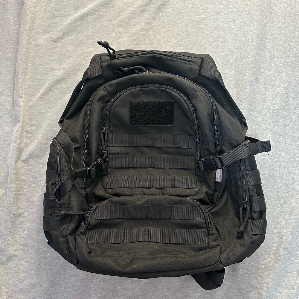 Black Tactical Backpack